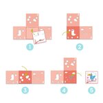 Djeco DJ00028 - Coloriage 3 pochoirs pour une image