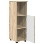 vidaXL Cabinet de salle de bain Chêne sonoma 30 x 35 x 95 cm