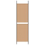 vidaXL Paravent 3 panneaux Beige 150 x 180 cm Tissu