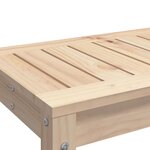 vidaXL Banc de jardin 108x35x45 cm bois massif de pin