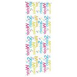 vidaXL Store enrouleur de douche 110x240 cm largeur du tissu 106 cm