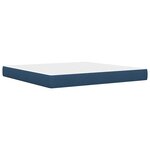 vidaXL Cadre de lit avec matelas avec tête de lit Polyester