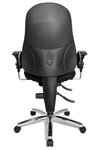 Chaise de bureau 'Sitness 10' Ortho ergonomique Tissu Noir TOPSTAR