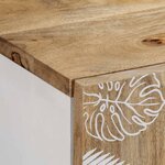 vidaXL Buffet 40x33 5x75 cm bois de manguier massif