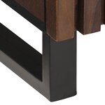 vidaXL Buffets 3 Pièces 60x34x75 cm bois massif de manguier