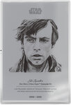 Monnaie LUKE SKYWALKER Star Wars Sketch Feuille Argent 1$ Niue 2026