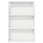 vidaXL Armoire murale de salle de bain Blanc 40 x 10 x 60 5 cm