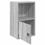 vidaXL Bibliothèque sonoma gris 31x24x52 cm bois d'ingénierie