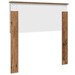 vidaXL Tête de lit Bois Ancien 90 cm Bois d'ingénierie