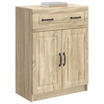 vidaXL Buffet Chêne Sonoma 66 x 34 5 x 87 cm Bois d'ingénierie
