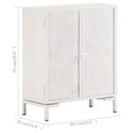 vidaXL Buffet 60x30x76 cm bois de manguier massif