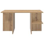 vidaXL Table basse Chêne artisanal 87 x 50 x 45 cm Bois d’ingénierie