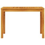 Set de jardin 3 pièces en bois d'acacia