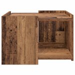 vidaXL Table basse Bois ancien 50 5 x 50 x 33 cm Bois d'ingénierie