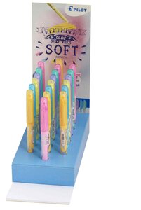 Surligneur FRIXION LIGHT SOFT, présentoir de 40 pièces PILOT