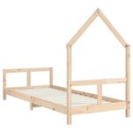 vidaXL Cadre de lit pour enfants 80x200 cm bois de pin massif