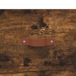 vidaXL Buffet chêne fumé 100x36x60 cm bois d'ingénierie