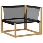 vidaXL Ensemble de canapés d'extérieur 7 pc Blanc et Beige