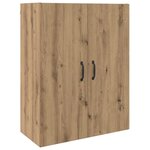 vidaXL Armoire suspendue chêne artisanal 69 5 x 34 x 90 cm