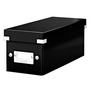 boîte de rangement Click & Store pour CD - Noir