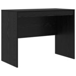 vidaXL Bureau Chêne noir 100 x 50 x 76 cm Bois d'ingénierie