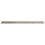 vidaXL Étagères murales 4 Pièces Gris béton 115x9x3 cm