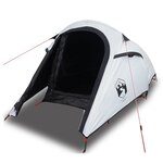 vidaXL Tente de camping tunnel 2 personnes tissu occultant imperméable