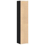 vidaXL Bibliothèque Chêne noir 36 x 30 x 171 cm Bois d'ingénierie
