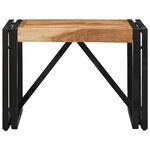 VidaXL Table basse 50x50x35 cm bois massif d'acacia