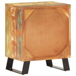 vidaXL Table de chevet 40 x 30 x 50 cm Bois de récupération massif