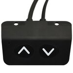 vidaXL Cadre de bureau motorisé électrique réglable en hauteur Blanc