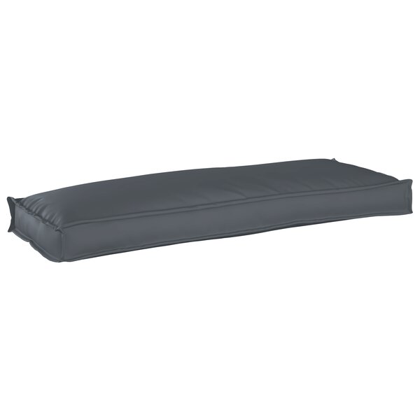 vidaXL Coussin de Palette pour Banc Anthracite 110x40x8 cm en Tissu Oxford