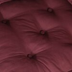 vidaXL Canapé modulaire marron 70x70x54 tissu