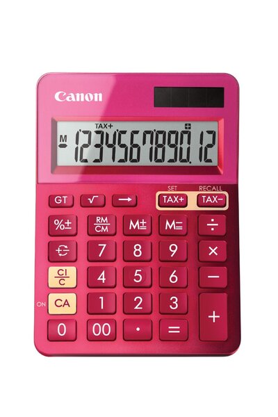 Calculatice 12 chiffres LS-123K Rose métallique CANON