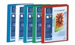 Lot de 5 Classeur personnalisable KREACOVER polypro 4 anneaux 15mm A4 assortis EXACOMPTA