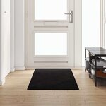 vidaXL Tapis Couloir Noir 80 x 250 cm