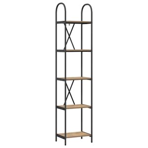 vidaXL Étagère Chêne artisanal 40 x 30 x 183 cm Bois d'ingénierie