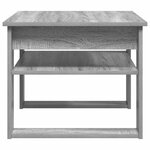vidaXL Table basse Gris Sonoma 64 x 54 x 44 cm Bois d'ingénierie