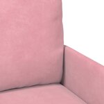 vidaXL Ensembles de canapés 3 Pièces Rose 115 x 56 x 80 cm Contreplaqué