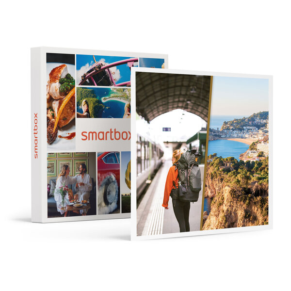 SMARTBOX - Coffret Cadeau Voyage en Europe : Pass Interrail Global Continu 15 jours avec nuit en hôtel -  Multi-thèmes