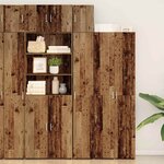 vidaXL Cabinet mural Bois ancien 30x42.5x40 cm Bois reconstitué