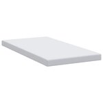 vidaXL Coussins de Matelas Blanc 90 x 200 cm