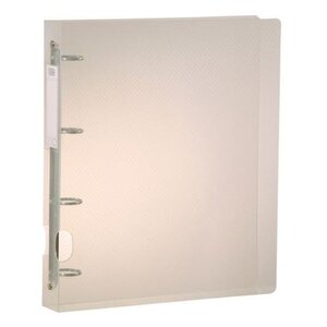 Classeur 4 anneaux 30mm Hawai translucide Dos de 40 mm Incolore ELBA