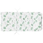 vidaXL Coussins de chaise adirondack lot de 2 modèle de feuille