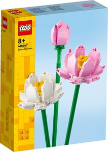 LEGO Botanicals - Set de Construction Fleurs de Lotus - 40647
