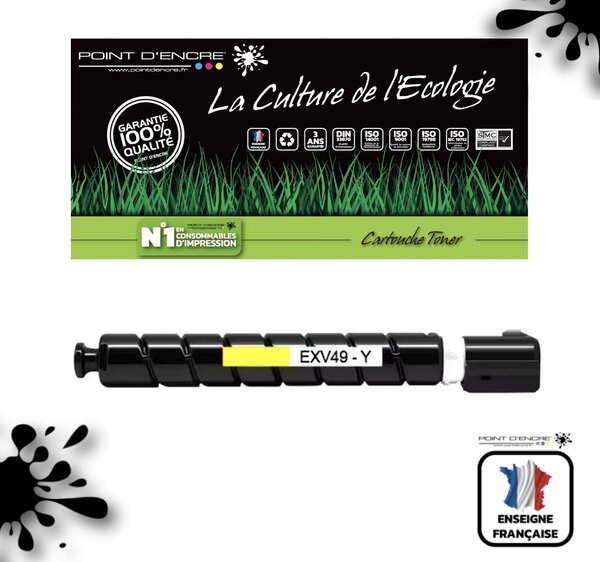 C-EXV49 - JAUNE 8527B002 - Grande capacité