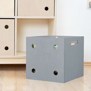 Boîte de rangement DICE gris 4