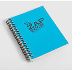 1/2 Zap Book spiralé 80 Feuilles 10 5x14 8 cm 80g CLAIREFONTAINE