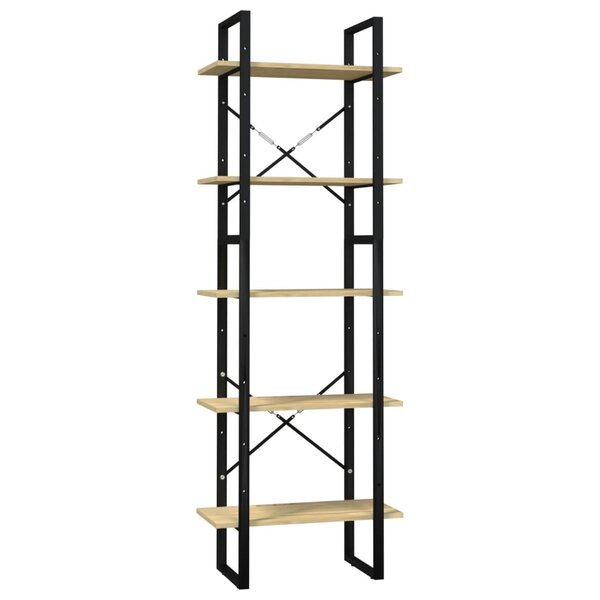 vidaXL Bibliothèque à 5 niveaux 60x30x175 cm Bois de pin