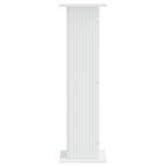 vidaXL Support de Plante 2 pc Blanc 30 5 x 30 x 100 5 cm